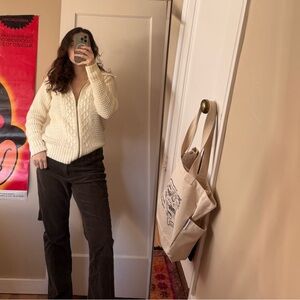 Y2K Chunky Cable Knit Sweater